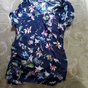 Time and tru shirt multiple colors flowers